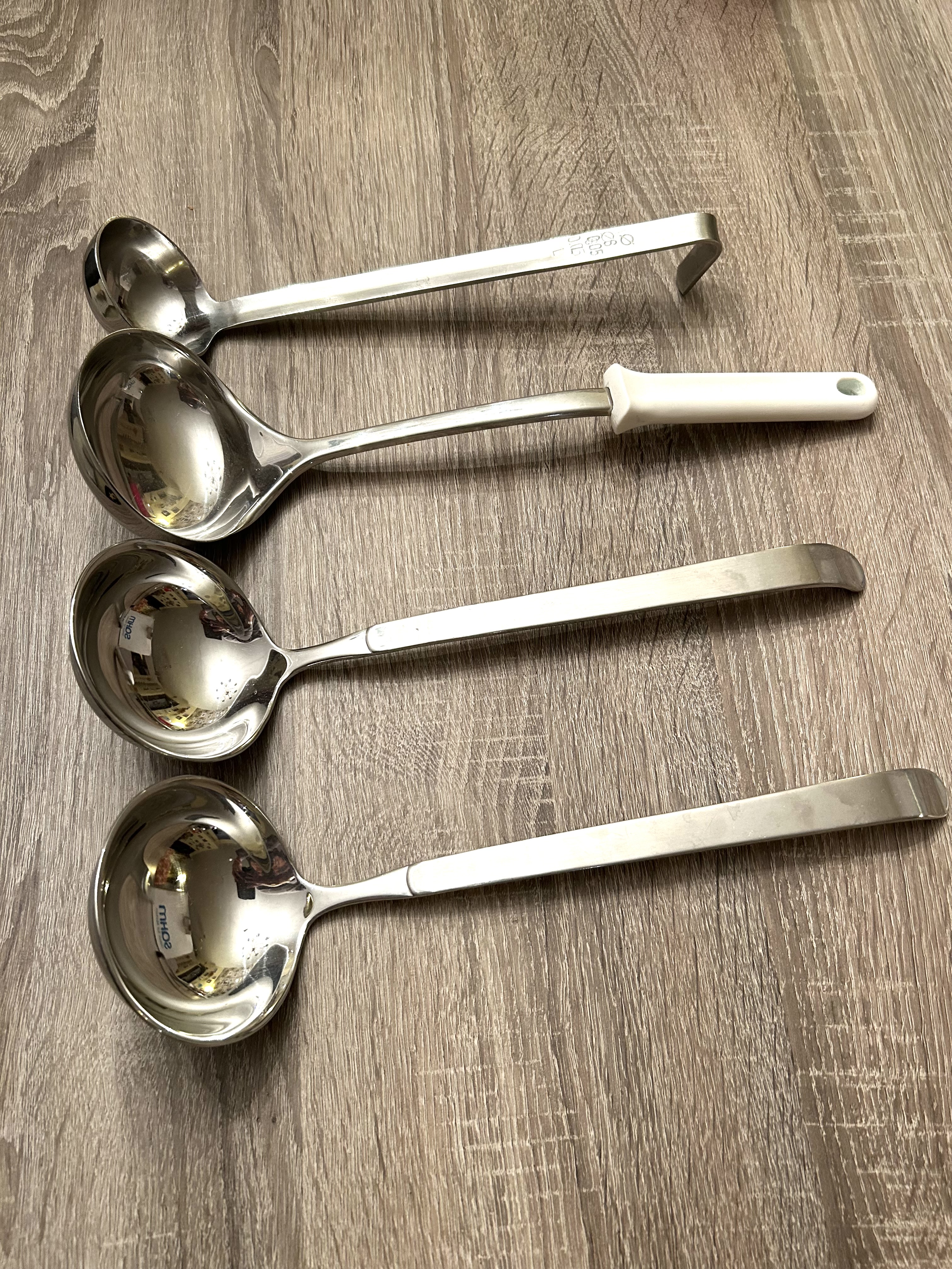 Schöpfkellen Edelstahl 4 St. 1